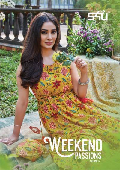 Weekend Passion Vol 6 By S4u Fancy Wear rayon Kurti Collection